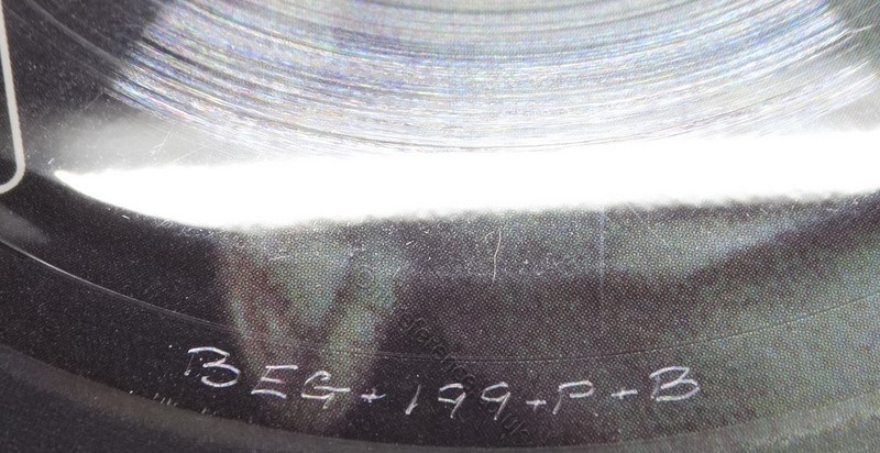 BEG 199P Picture Disc B Matrix