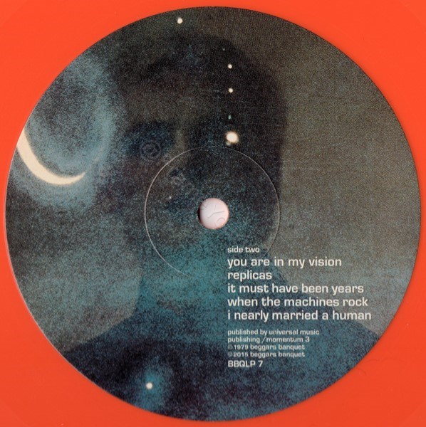 BBQLP 7 Orange 'B' Side Label.