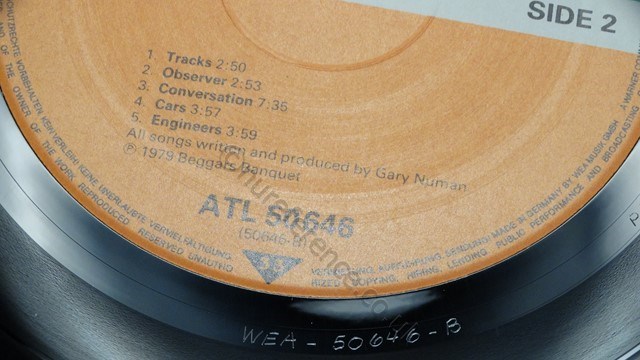 ATL 50 646 'B' Side Label
