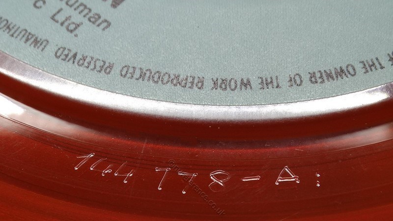 144.778 A Side Matrix.