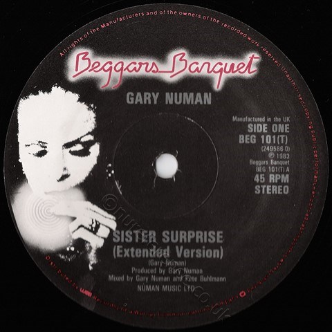 BEG 101T A Side Label