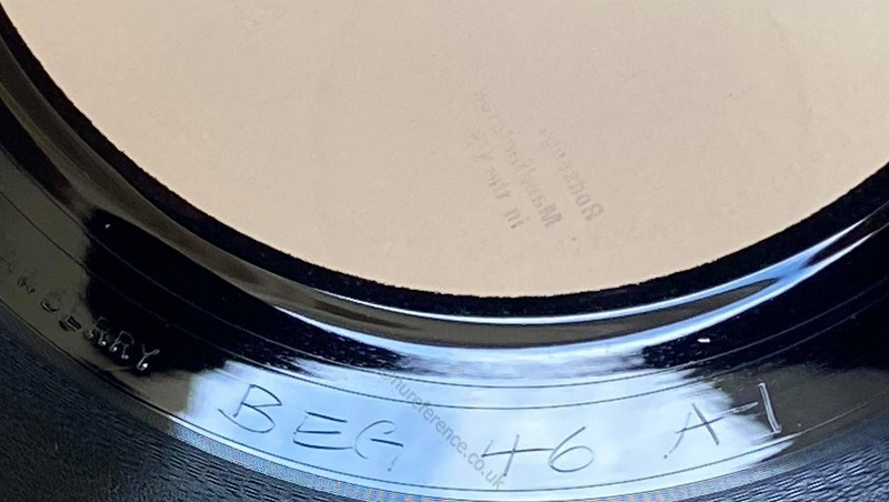 BEG 46 White Label A1 Mix A Matrix