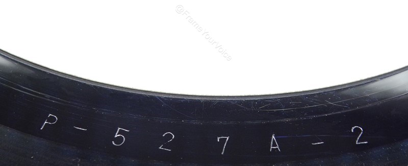 P-527A 'B' Side White Label Matrix.