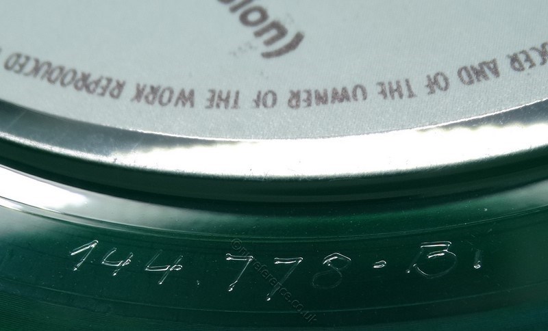 144.778 Clear Green B Side Matrix.