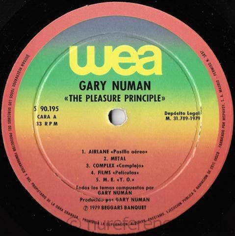 S.90 195 'A' Side Label