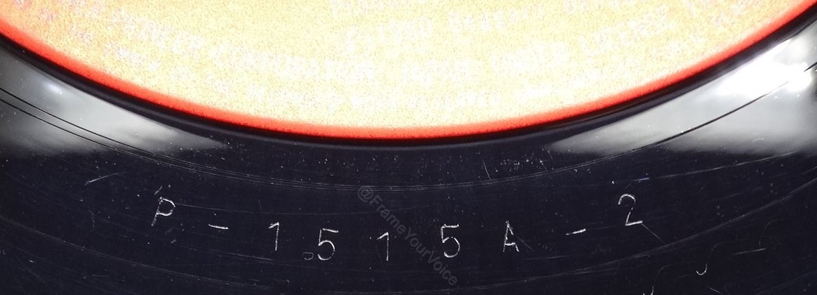 P-1515A B Side Matrix.