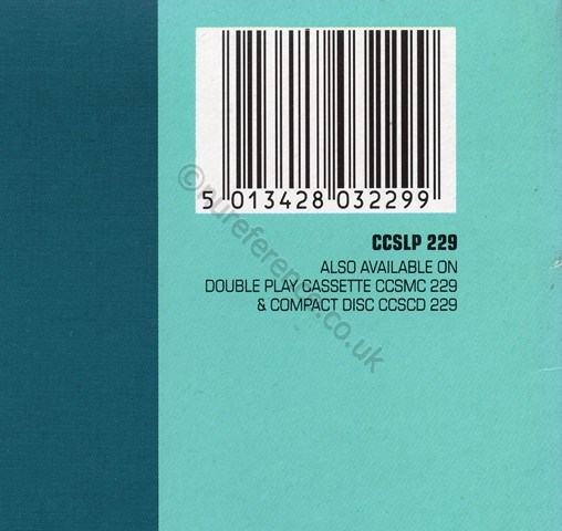 CCSLP 229 Back Detail.
