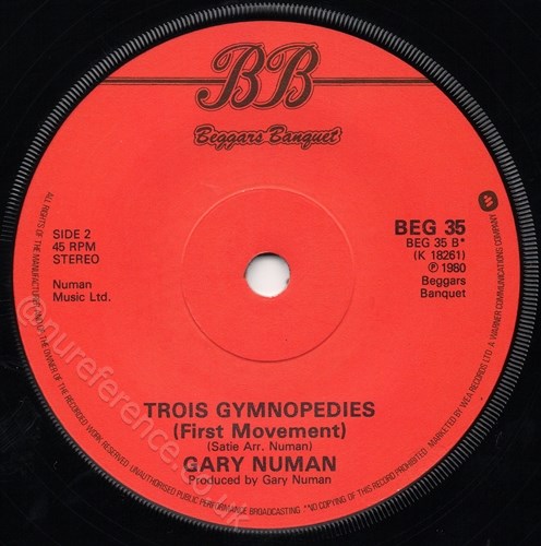 BEG 35 B side Label.