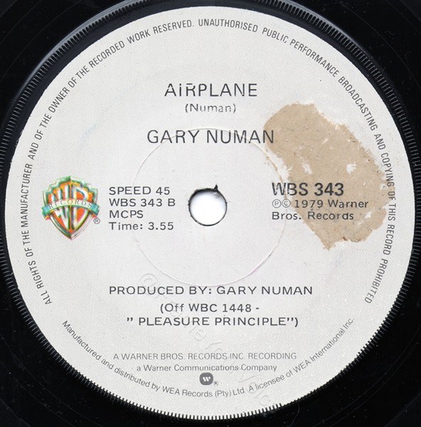 WBS 343 B side Label.