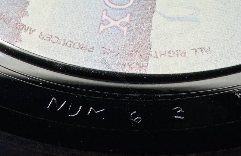 NUM 6 B Side Matrix.
