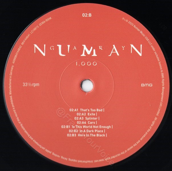 D Side Label.