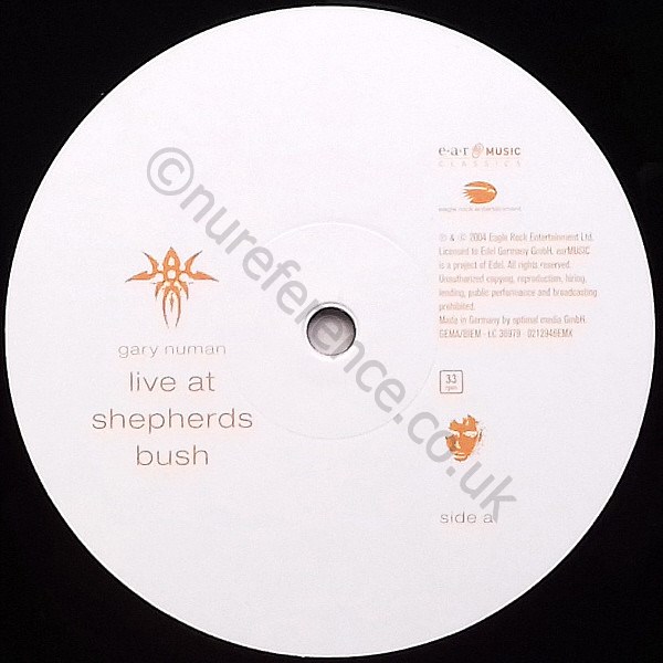 0212946EMX LP 'A' Label.
