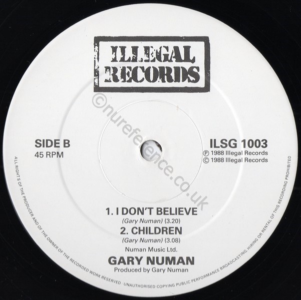 ILSG 1003 'B' Label