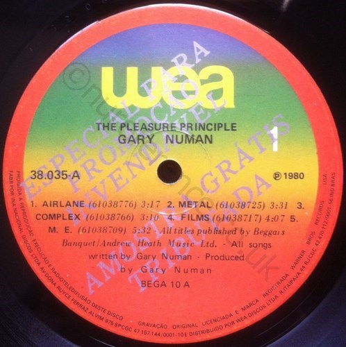 38.035 Promo 'A' Label.