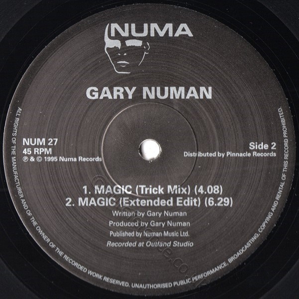 NUM 27 B Side Label