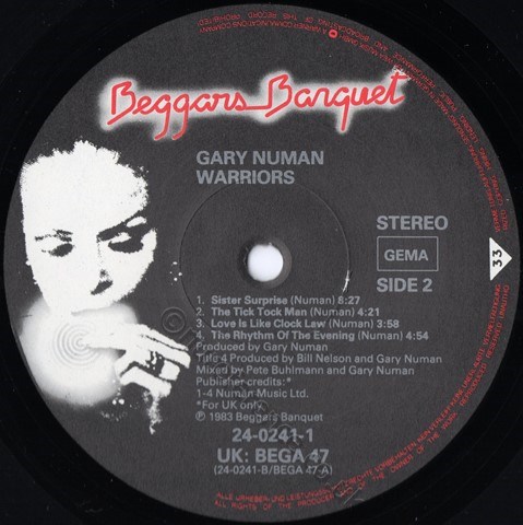 240 241-1 B Side Label.