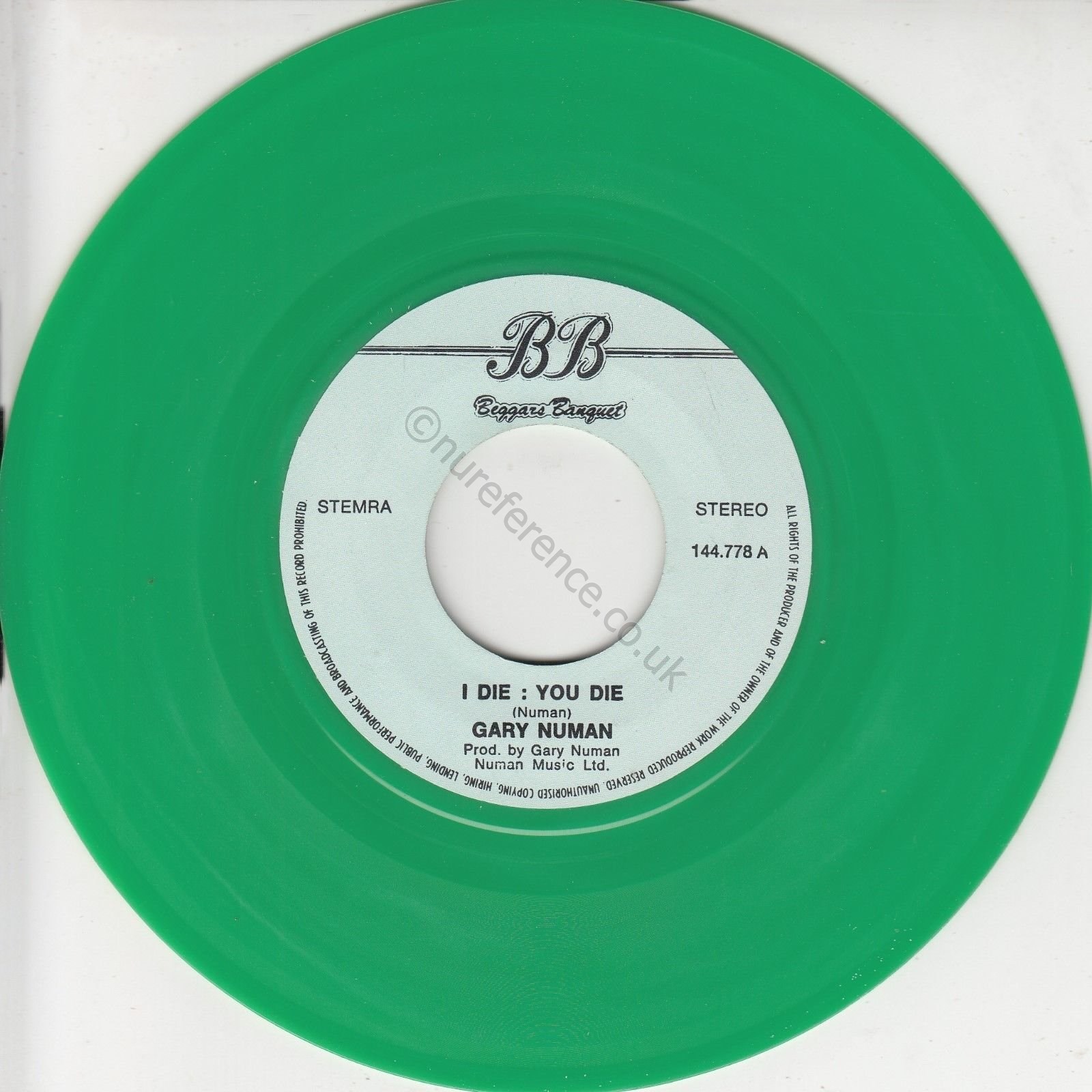 144.778 Pea Green A Side Vinyl.