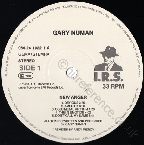 24 1022 1 A Side Label.