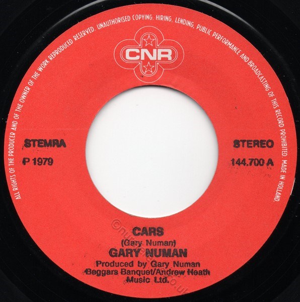 144.700 CNR A Side Label.
