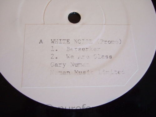 NU PROMO 1002 Sampler 'B' Side Label