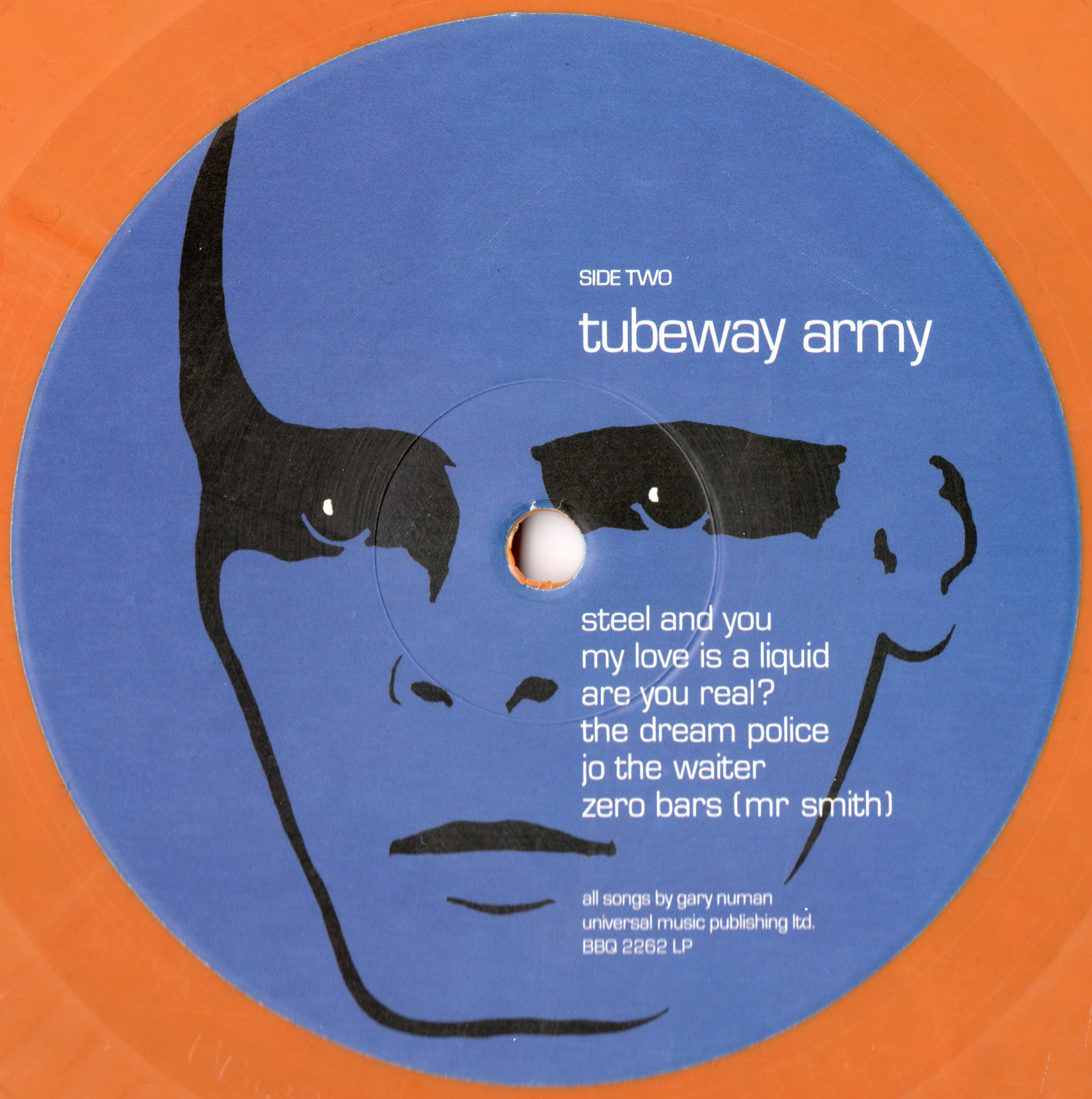 B Side Label.