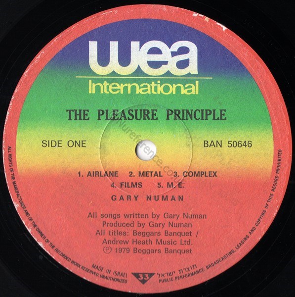 BAN 50646 'A' Side Label