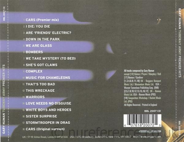 BBL 2007 CD US Back Cover.
