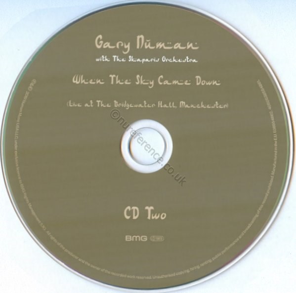 CD B side Label.