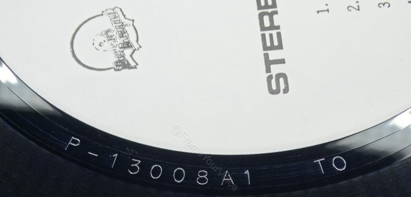 SP-13008A Promo 'A' Side Matrix.