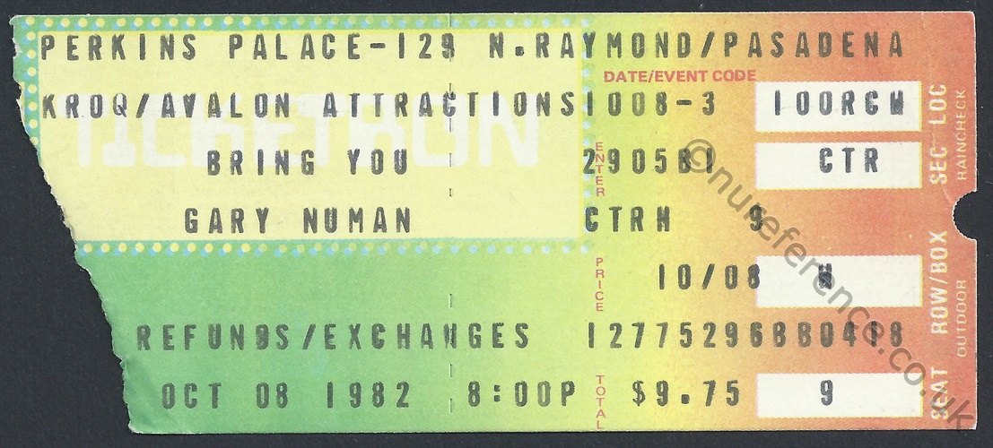 Ticket Stubs