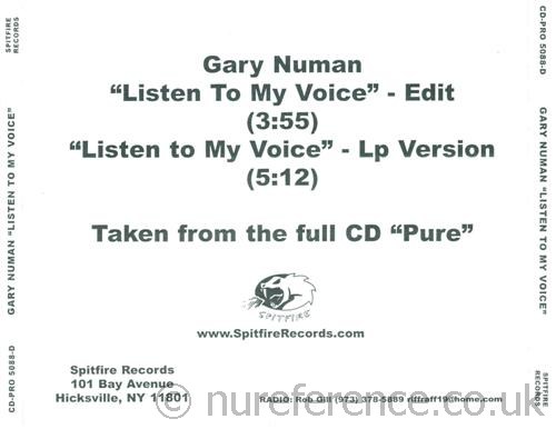 CDPRO-5088-D Back Cover.