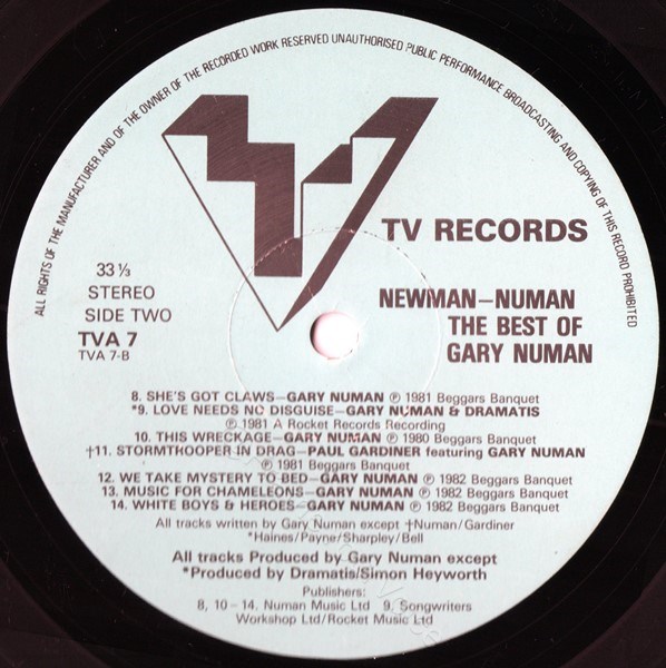 TVA 7 'B' Label.