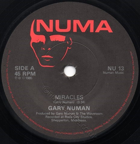 NU 13 A Side Label