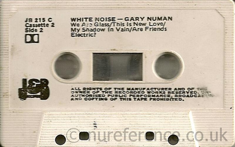 JB 215 C B Side Label.