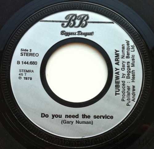 144.680 Beggars Sliver 'B' Side Label