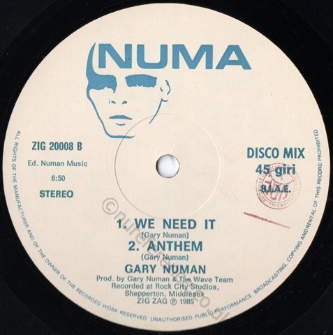 ZIG 20008 B Side Label.