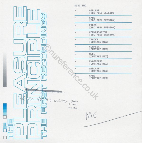 BBQ 2158 CD Inner Cover D.