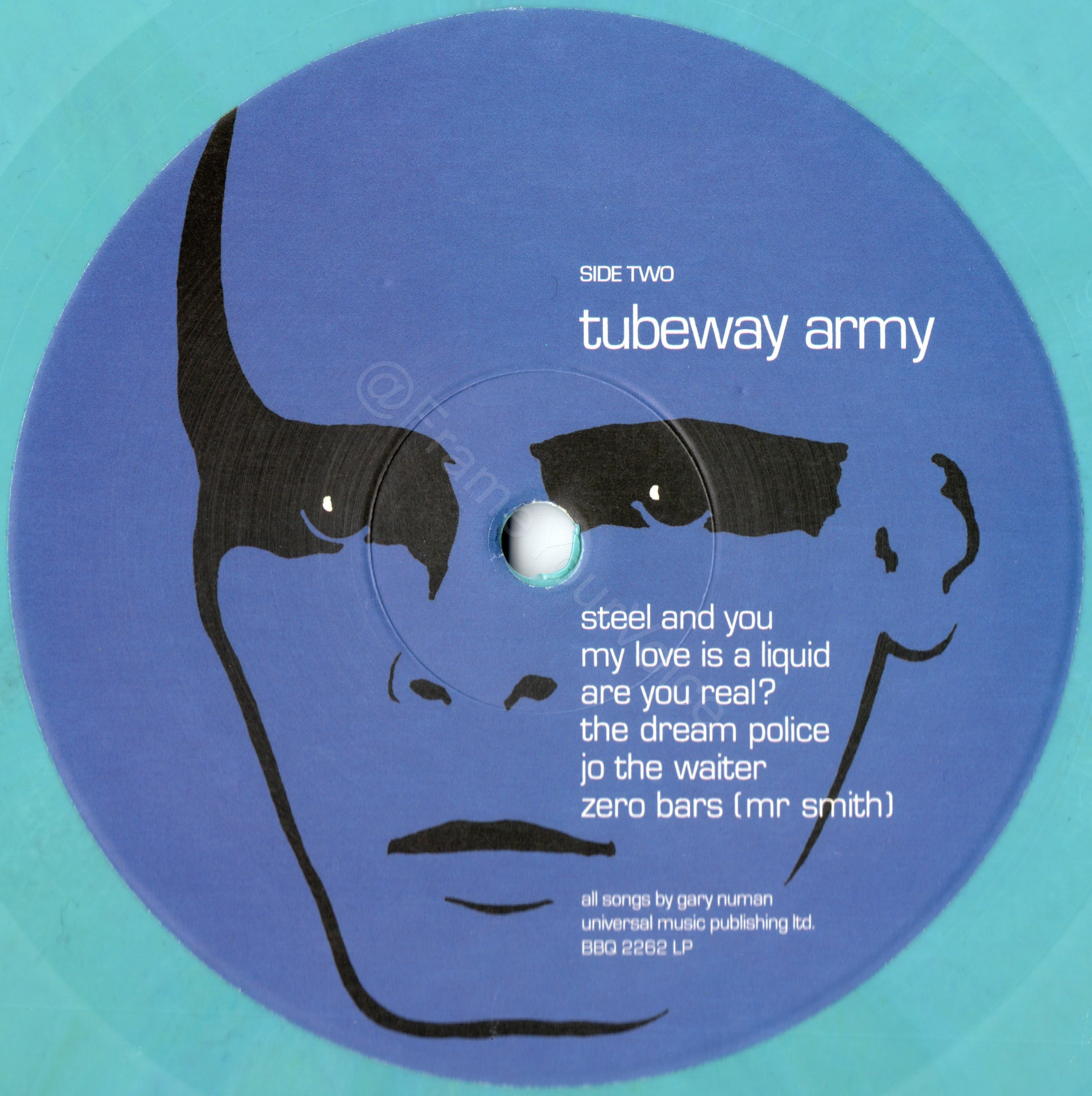 B Side Label.
