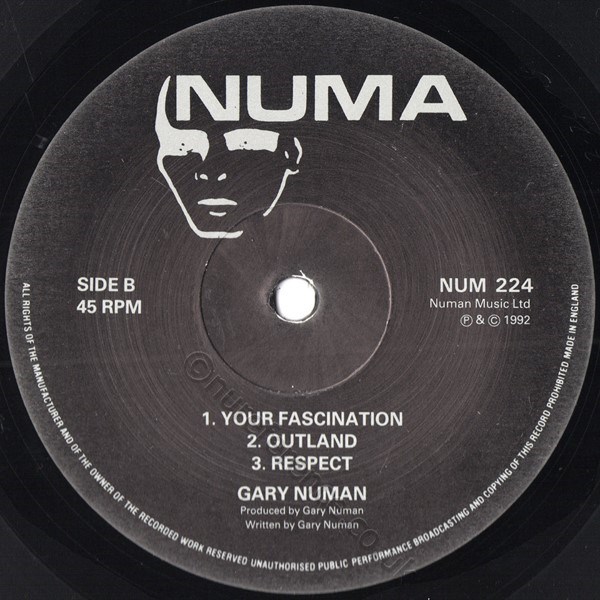 NUM 224 B Side Label