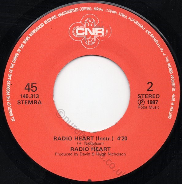 145.313 B Side Label.