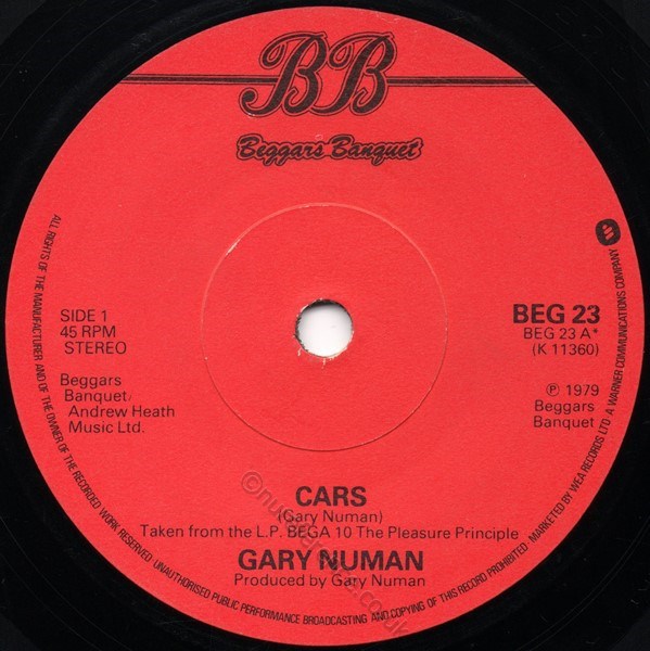 BEG 23 A Side Label