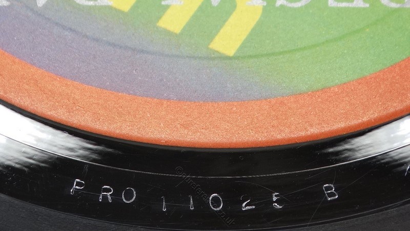PRO 11.025 Promo 'B' side Matrix.