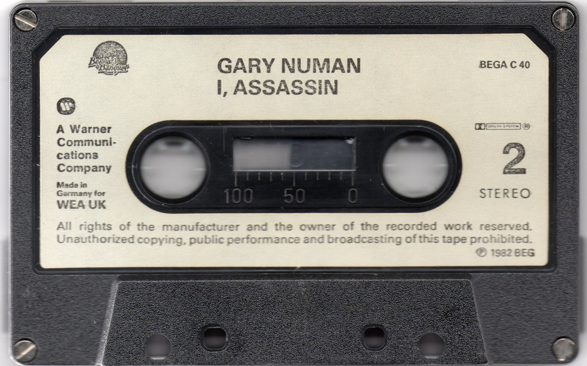 Grey Paper B Label. First Pressing.