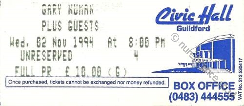 Ticket Stubs