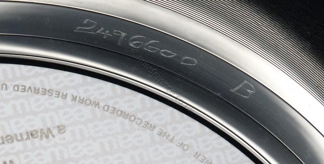 WEA 2496600 B Side Matrix.