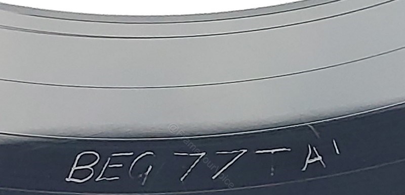 BEG 77T White Label A Side Matrix