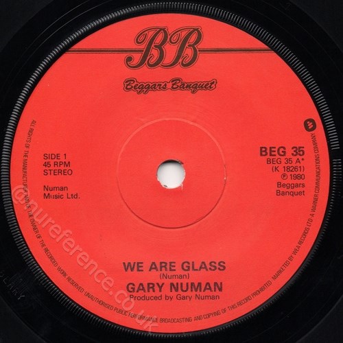 BEG 35 A side Label.