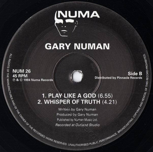 NUM 26 B Side Label