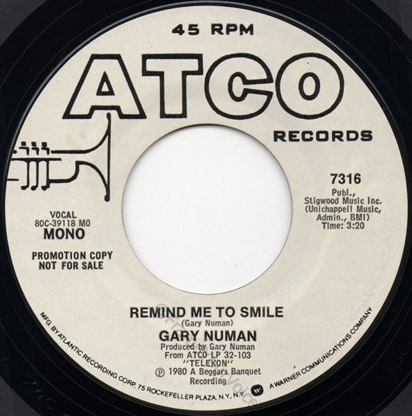 7308 SP B side Label.