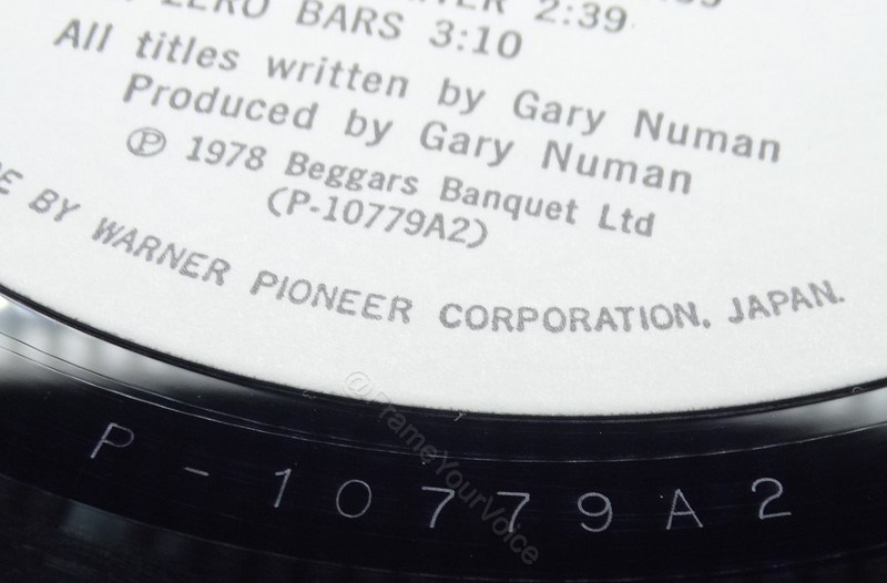 P-10779A 'B' Side Matrix.
